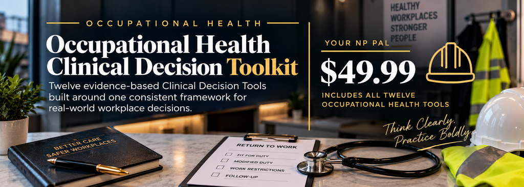 Occupational Health Clinical Decision Toolkit